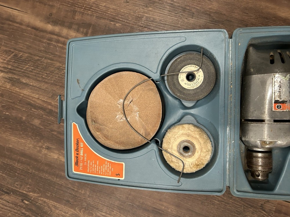 black & decker corded drill 7116