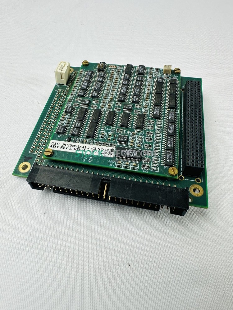 General Standards PC104P-16AIO 16-Bit Analog Input/Output PC104-Plus Board