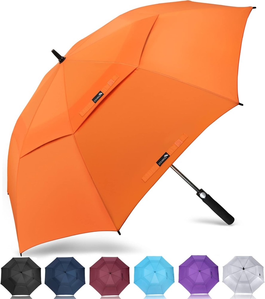 Golf Umbrella Windproof Extra Large Oversized Heavy Duty Double Canopy Rain
