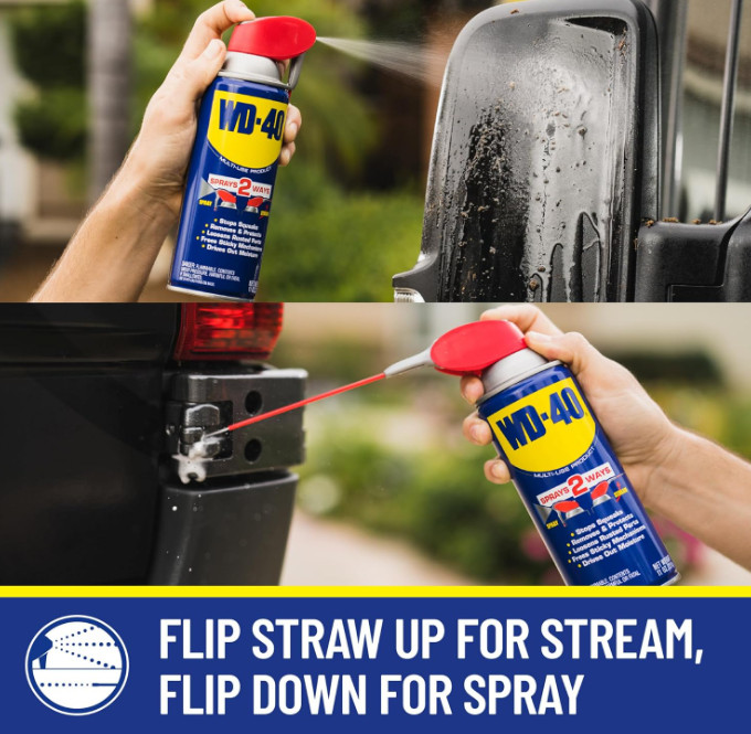 WD-40 Multi-Use Spray – Original Formula, Smart Straw, 12oz (6-Pack)
