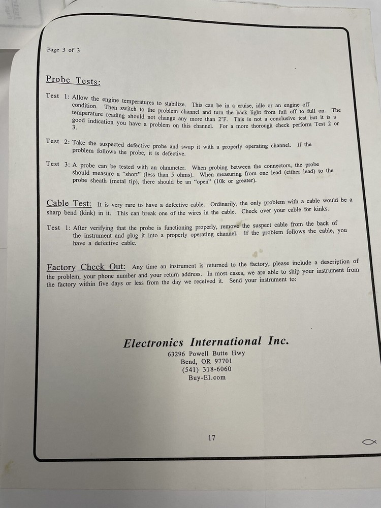 Pilots Manual For Diagnosing Engine Problems-For Max Performance Safety #092801