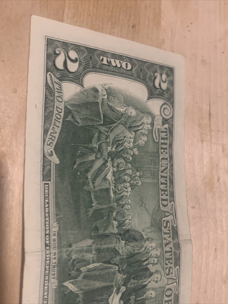 2013 $2 dollar bill Wild Number