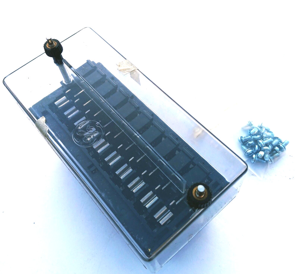 Instrument Transformers Test Switch FTC-089, 30Amp Test Switch, Clear Cover, GE