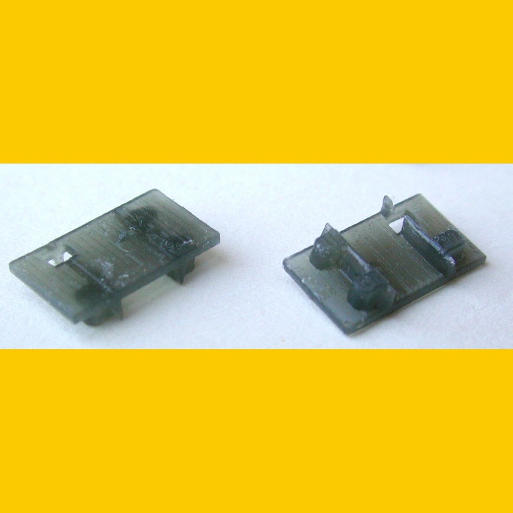 TIE PLATE  CODE 125  O Scale  Quantity 100  Resin print. Tie Plates