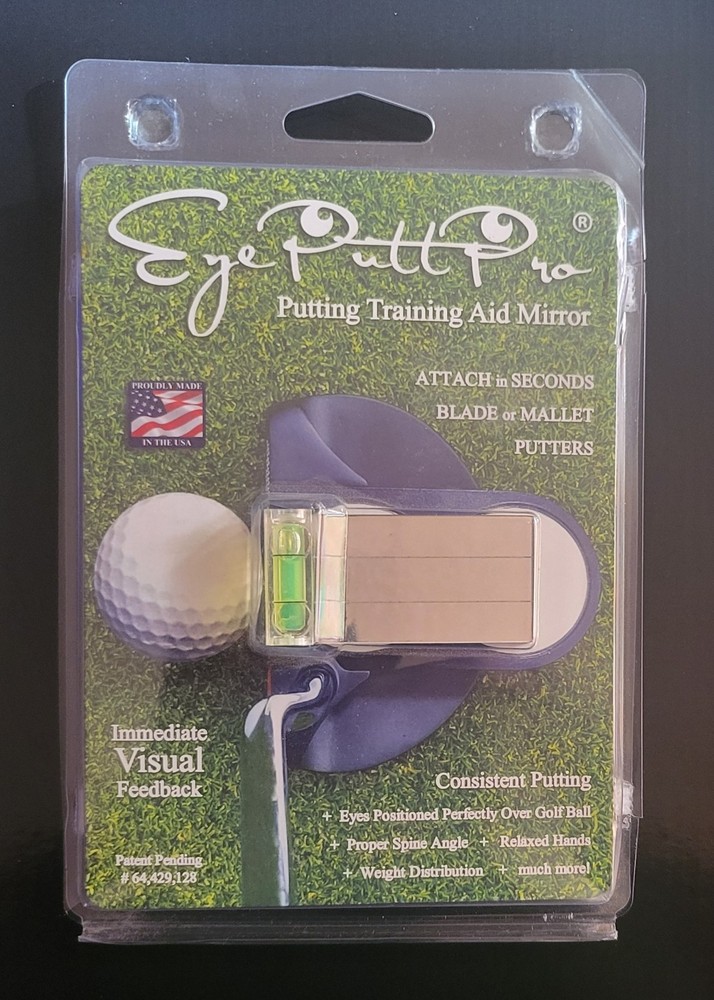 Eye Putt Pro Putting Training Aid Mirror, Opened, original packaging