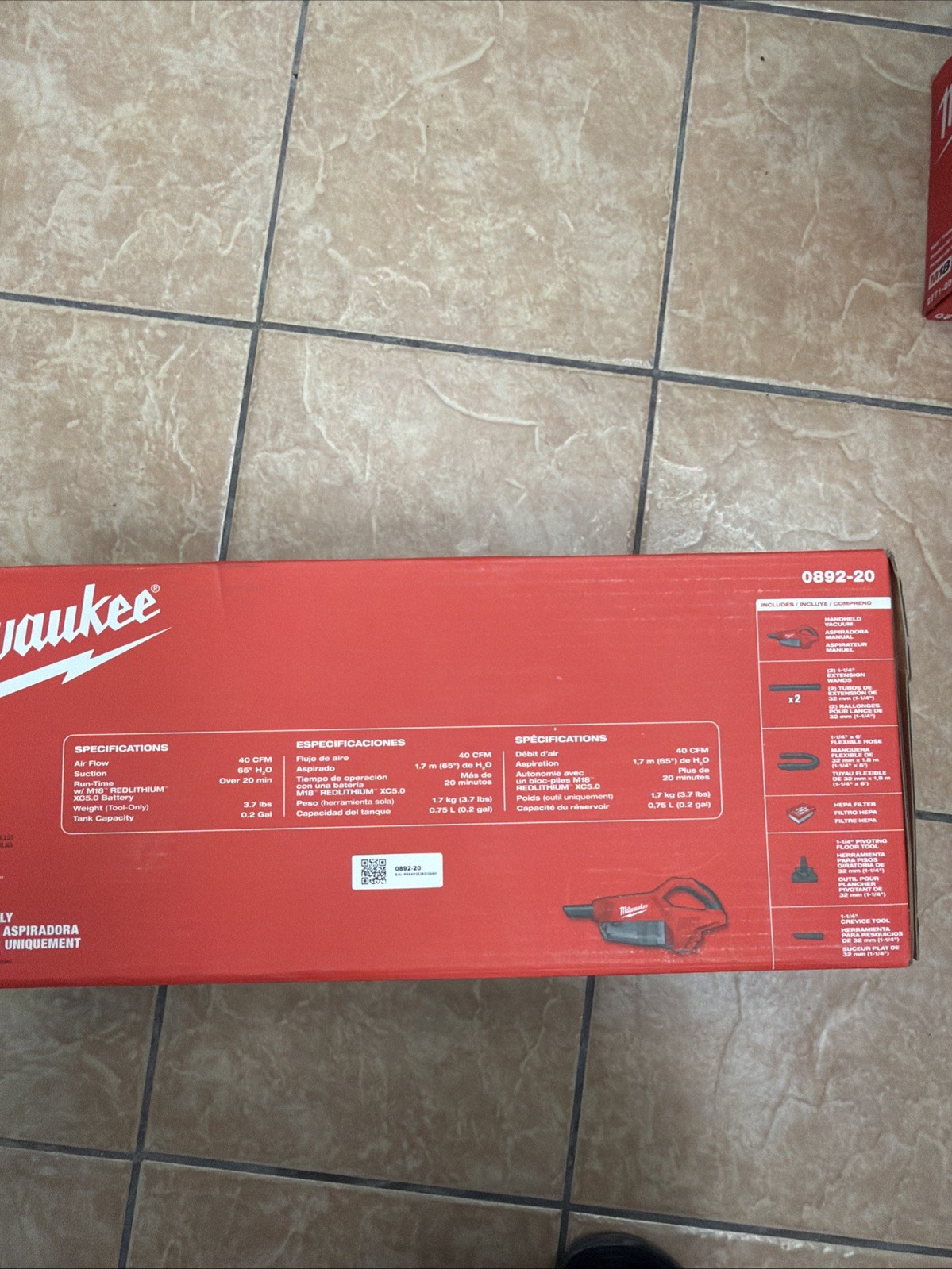 Milwaukee M18 Brushless Handheld Vacuum (Bare Tool)