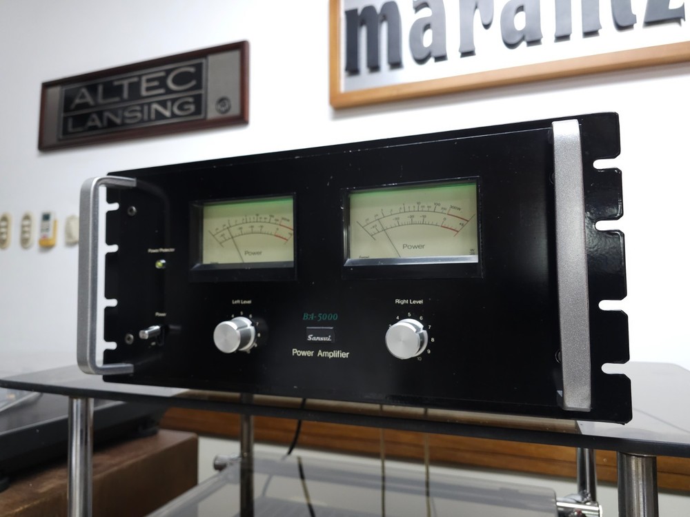 Sansui BA-5000 Stereo Power Amplifier Serviced Operational