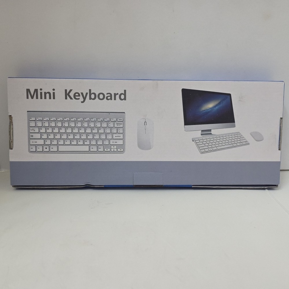 Mini Wireless Keyboard And Mouse Set Waterproof 2.4G For Mac Apple PC Computer