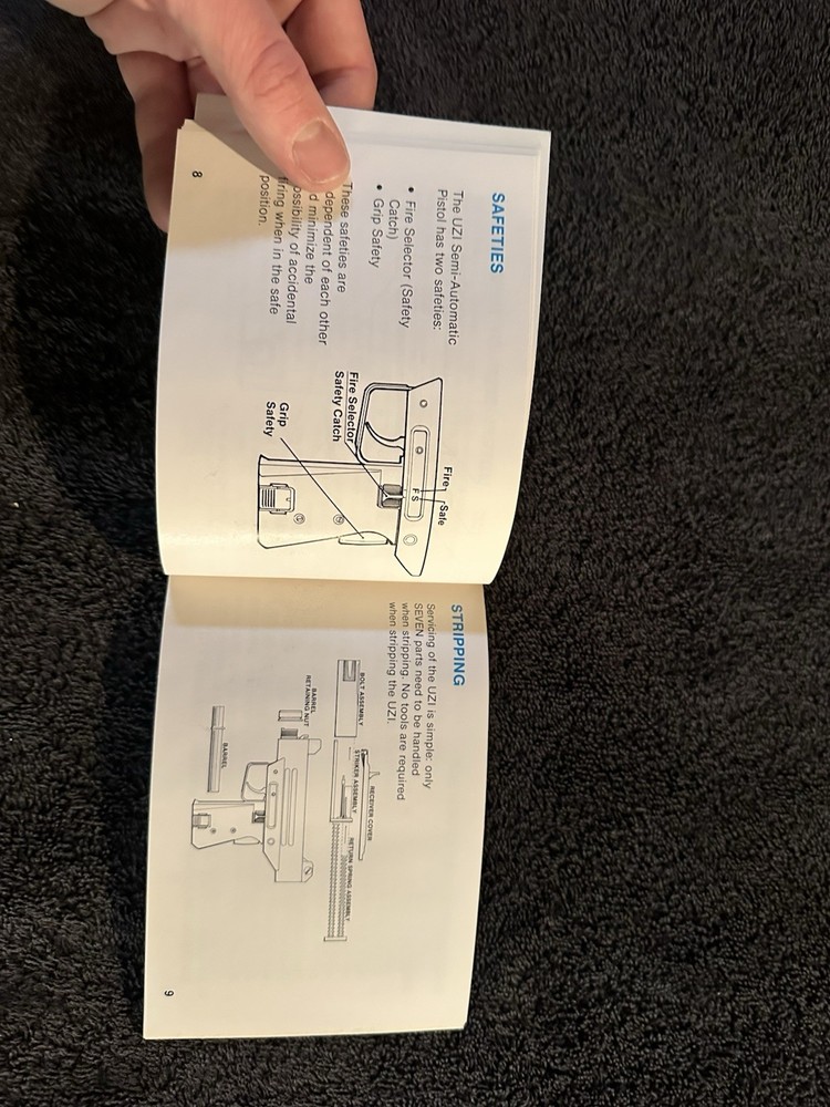 Uzi Instruction Manual