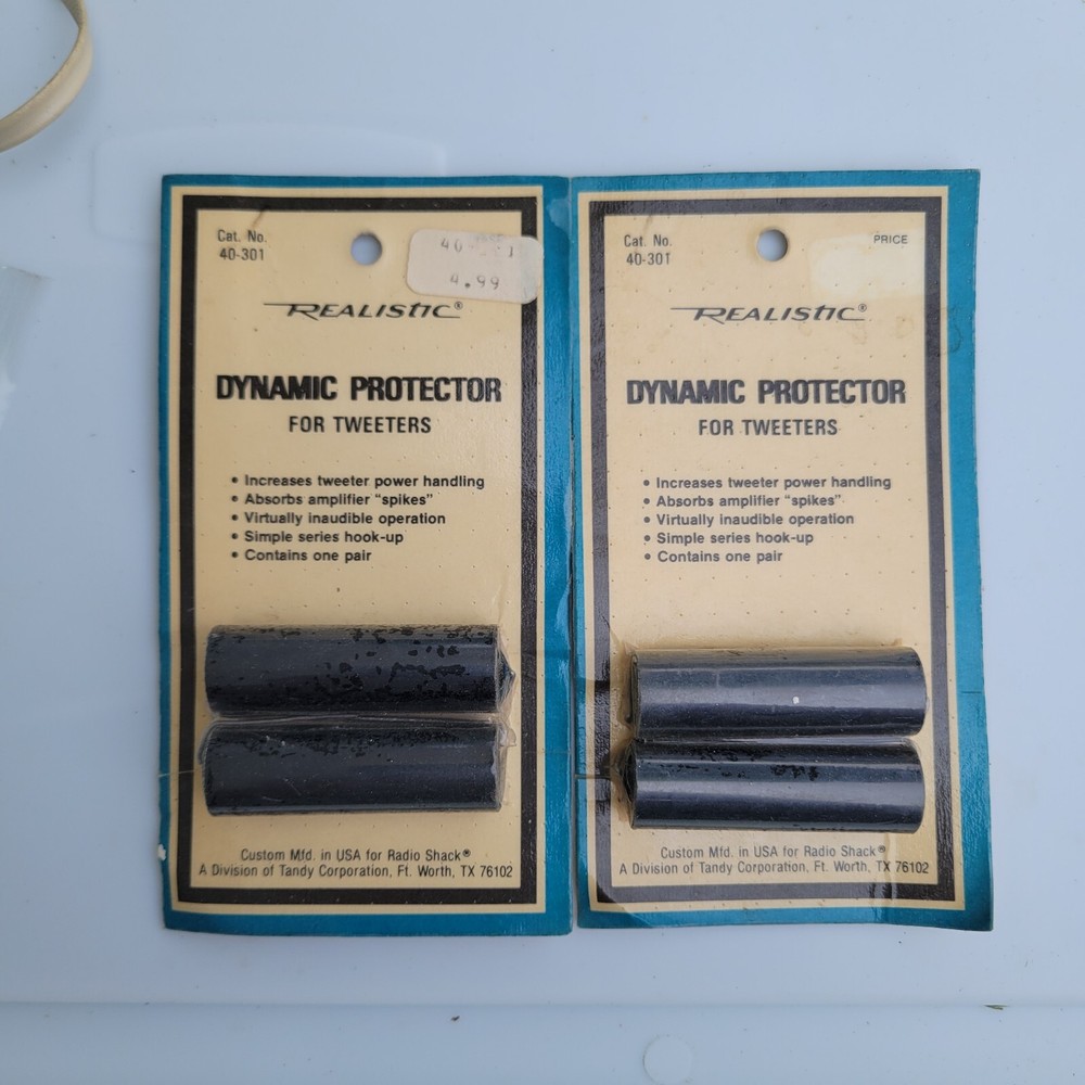Realistic Dynamic Protector For Tweeters Cat. No. 40-301