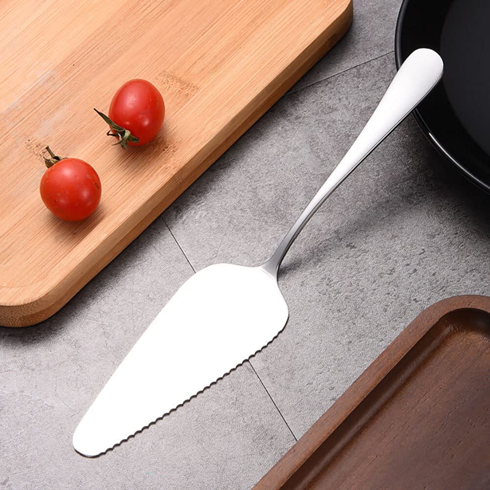10x Cake Server Pie Holder Transfer Triangular Spade Spatula for Pizza Cake B...
