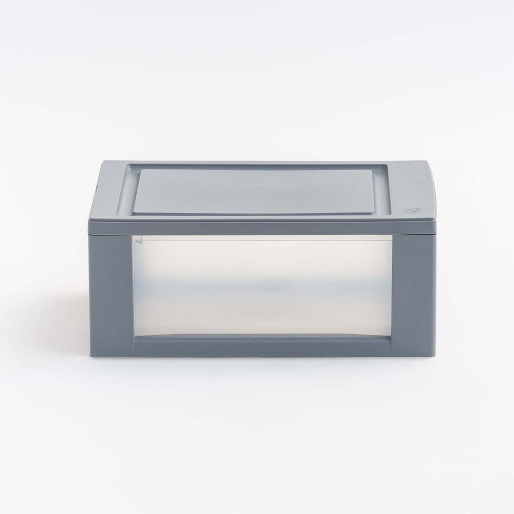 6 Qt Small Plastic Drawers, Under Bed Storage Bins, Stackable, Modular 5Pk