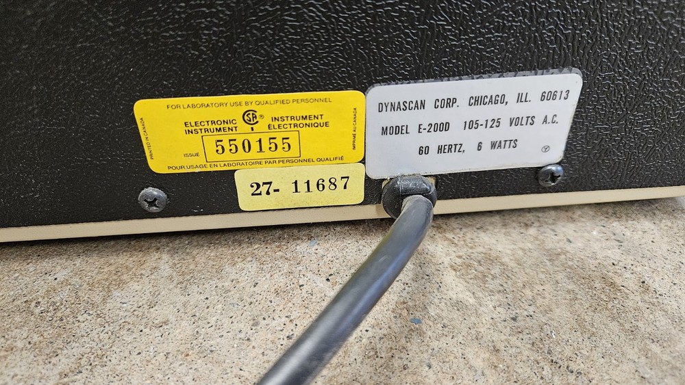 BK Precision Solid State Model RF E-2000 Signal Generator