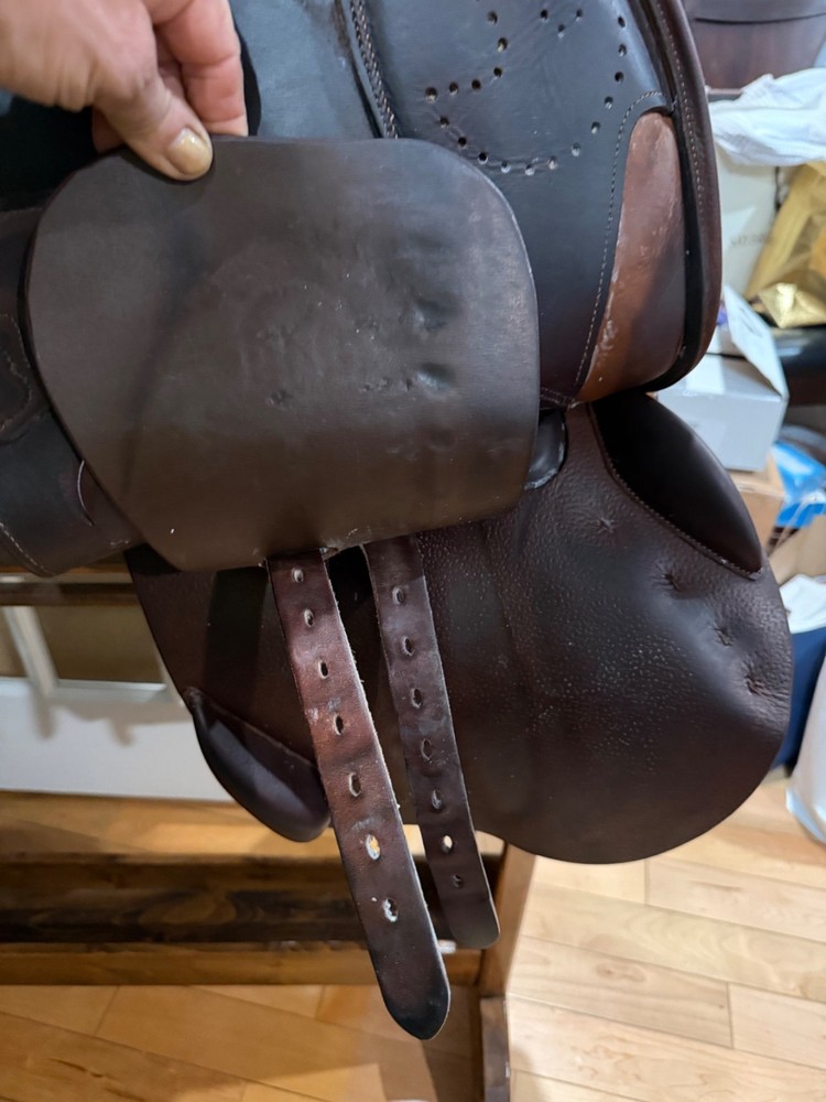 Bruno del Grange saddle 17.5