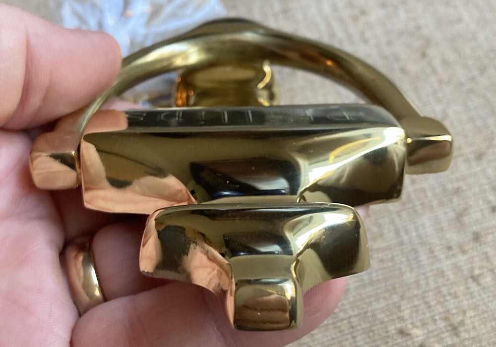Things Remembered Solid Brass Hand Crafted Door Knocker “Phillips” Made In Spain