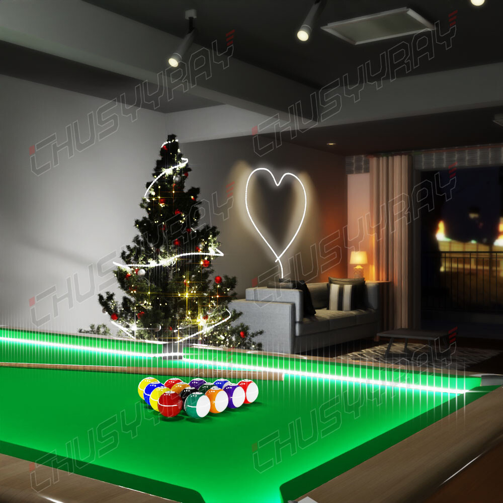 16.4ft LED Strip Lights Remote Control Bedroom for pool table Use