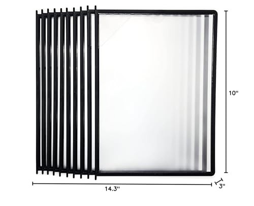 Tarifold DJOIS Wall Mount Reference and Display System – 10 Double-Sided Letter