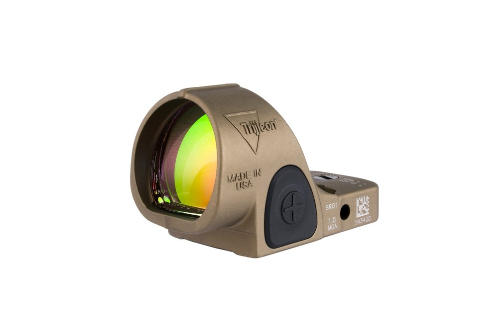 Trijicon SRO Sight Adjustable LED 1.0 MOA Red Dot – Coyote Brown Anodized