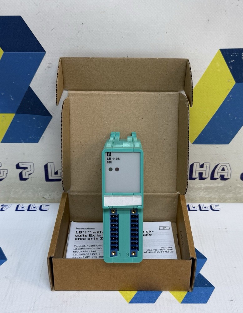 Pepperl+Fuchs LB1108A Digital Input Module