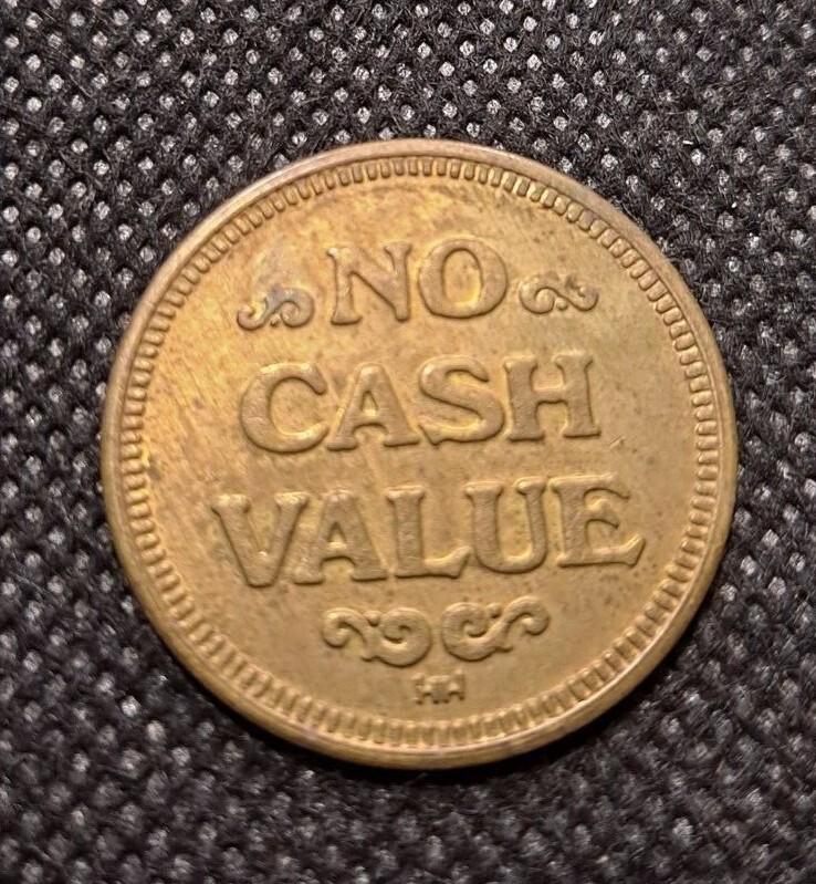 QUICK TAG NO CASH VALUE TOKEN! e5575XCX