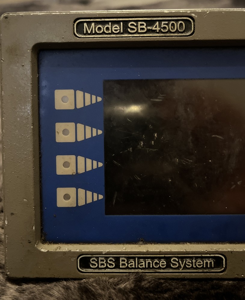 SBS BALANCE SYSTEM SB-4500 SBS CONTROLLER KEYPAD