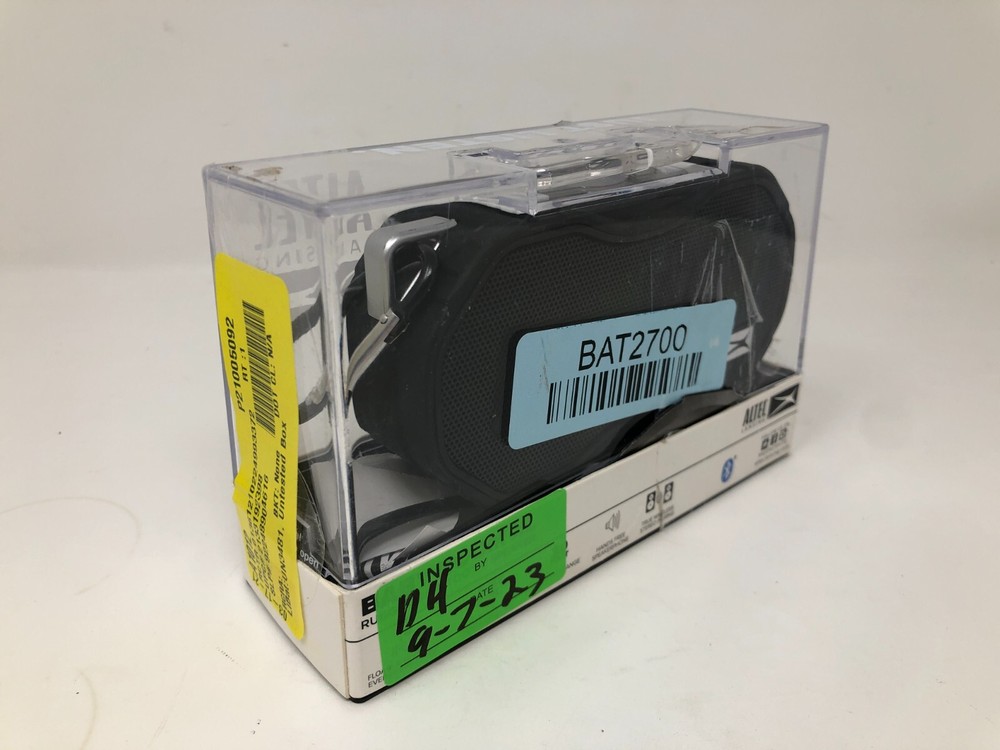 Altec Lansing HydraMini Everything-Proof Wireless Portable Bluetooth Speaker