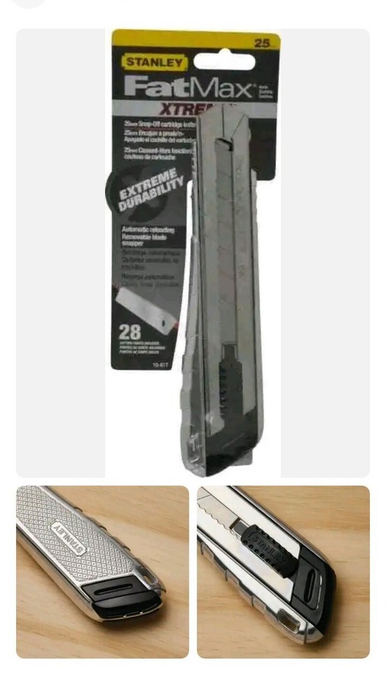 Stanley 10-817 FatMax Xtreme Retractable Snap-Off Utility Knife