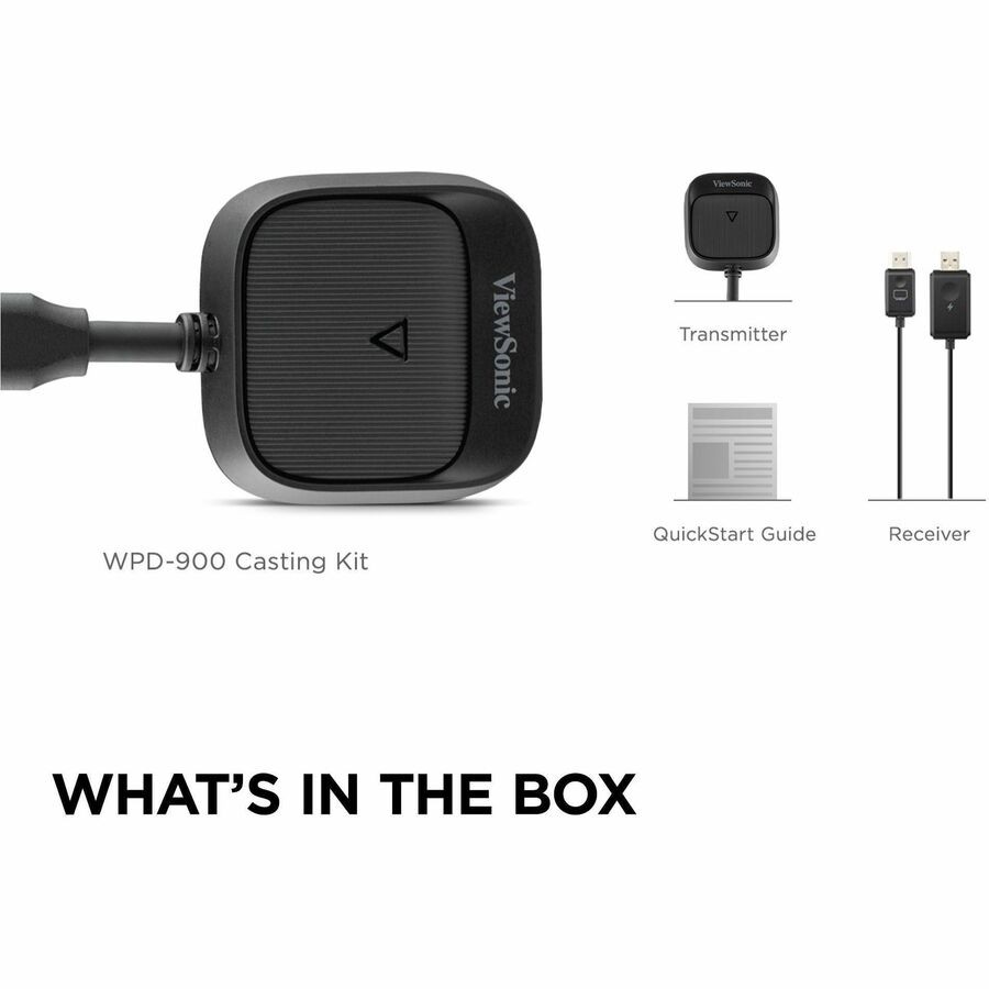 ViewSonic ViewShare WPD-900E Wireless Presentation System Black