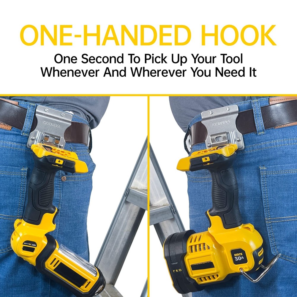 Clip On Tool Belt Drill Holder, Holder