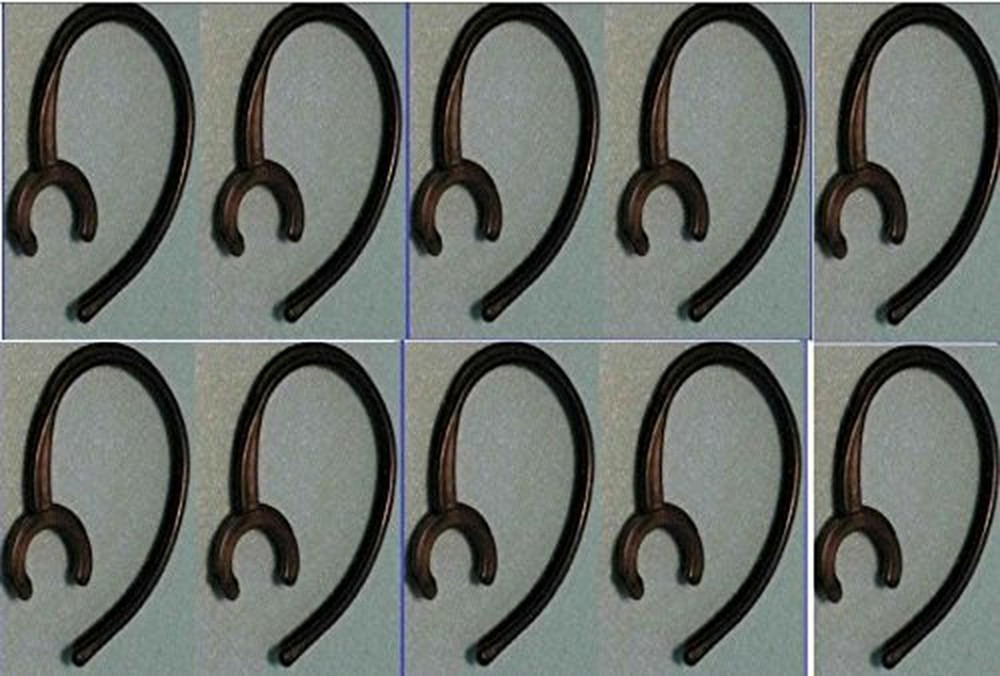 10 No Break Replacement Ear Hook Compatible with Samsung Hm6000 Hm1300 Hm1900...