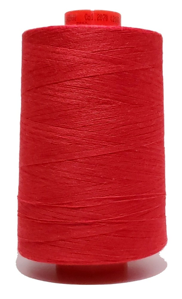 Rasant 75 Cotton Wrapped, Polyester Core Thread - 40 Wt, 5000 Meter - Scarlet