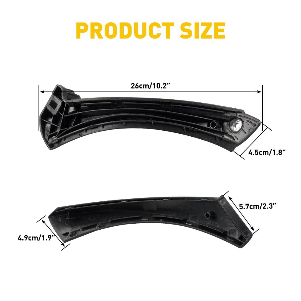 Inner Door Pull Handle For BMW 3 Series E90/E91/E92 Right Passenger Side Black K