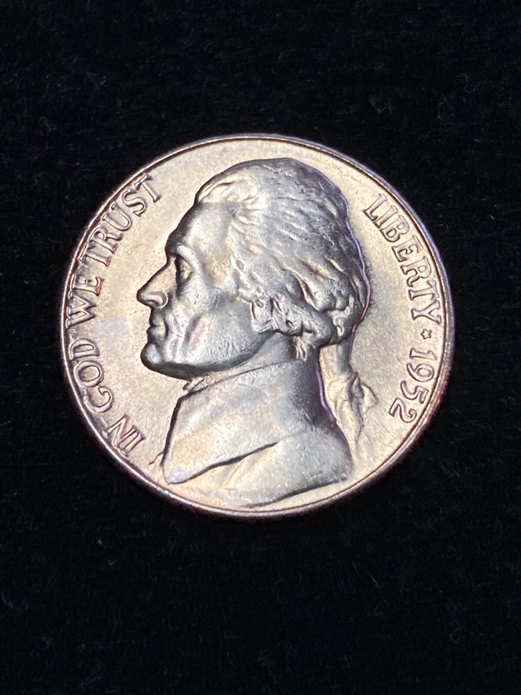 1952 S Nickel BU