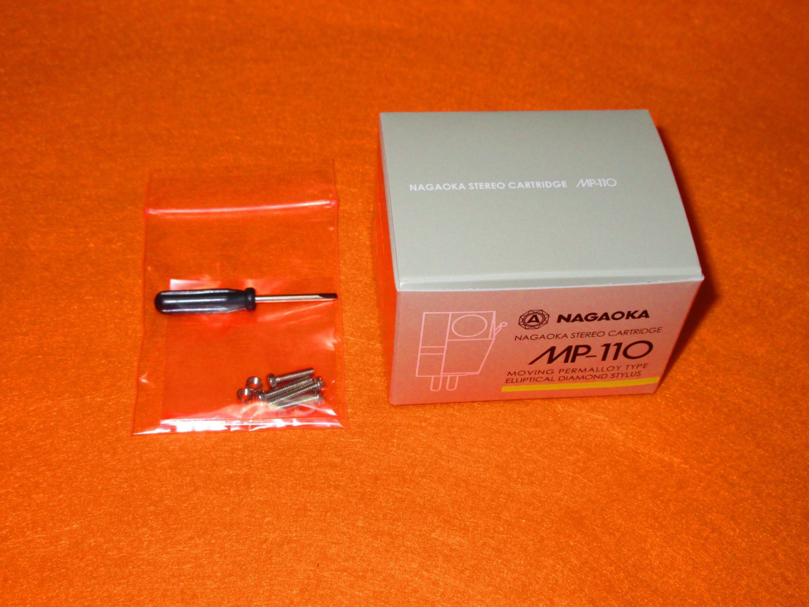 NAGAOKA MP-110 NEW Official/Genuine 2025 JAPAN Cartridge Elliptical Stylus MP110