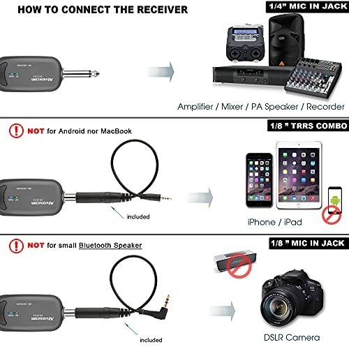 Dual Channel Wireless Lavalier Microphone System - Volume Control for iPhone, DS