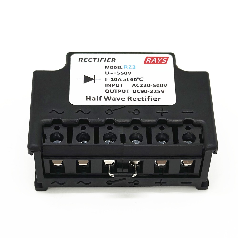 RAYS RZ3 Half Wave Rectifier module 550V 200-500VAC 90-225VDC I=10A
