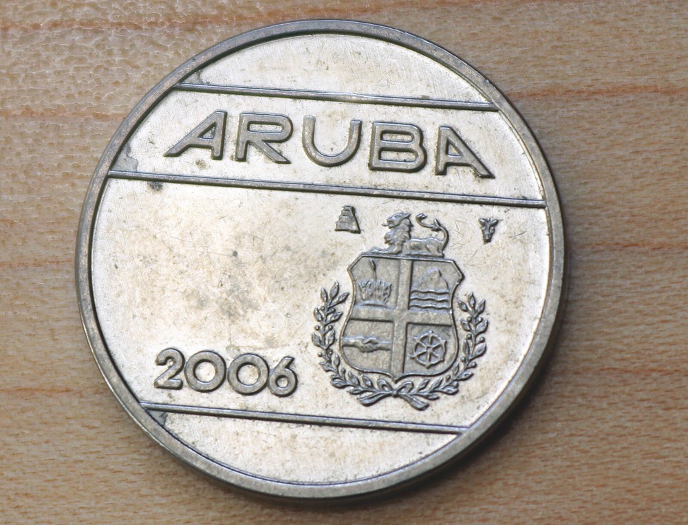 2006 Aruba 25 Cents
