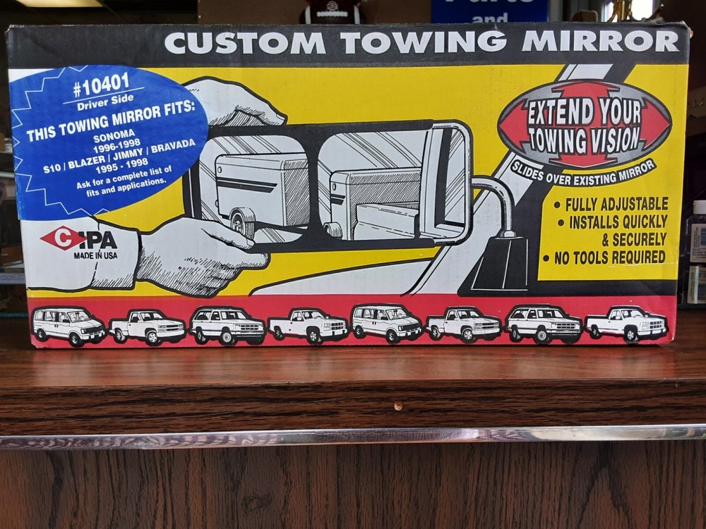 Custom Towing Mirror #10401