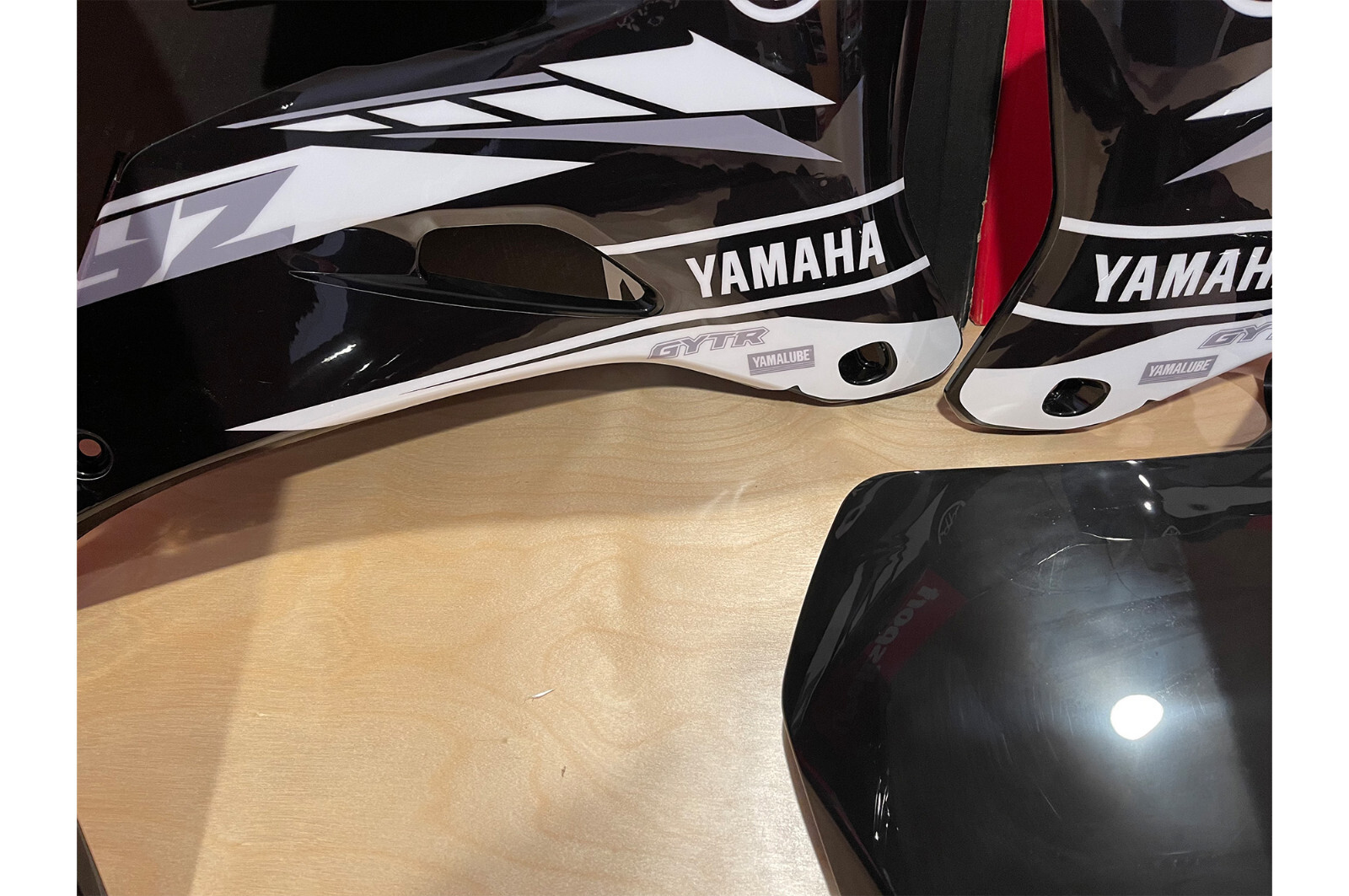 YAMAHA BLACK TEAM GRAPHICS YAMAHA YZ250F YZ450F YZF250 YZF 2006 2007 2008 2009