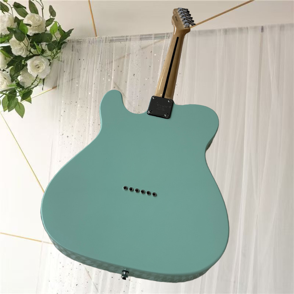 エレキギター、新品、カラーグリーン、送料無料、空輸、高品質、音質優美、6弦