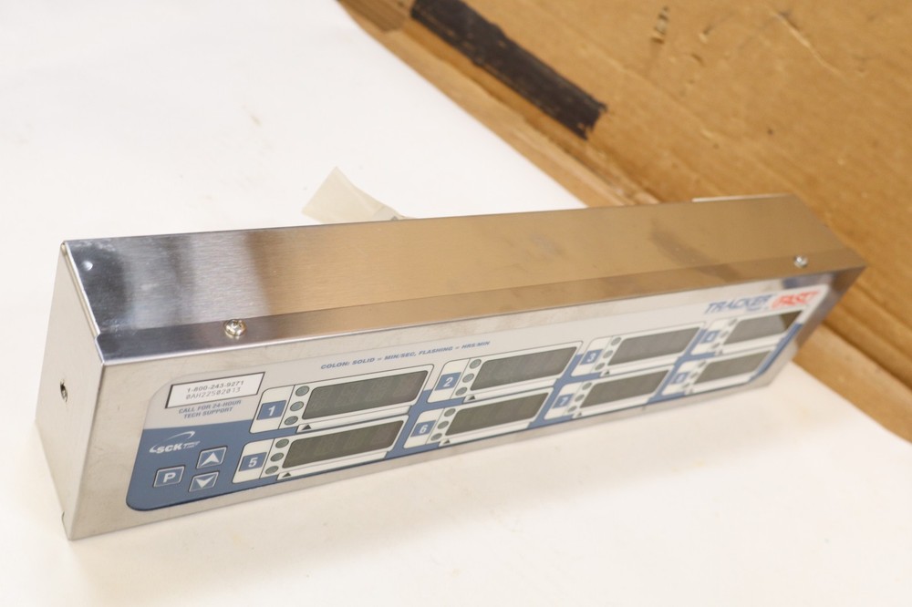 FAST TRACKER II Multi-Display Timer, 90-240V, 8 Product Display 231-601