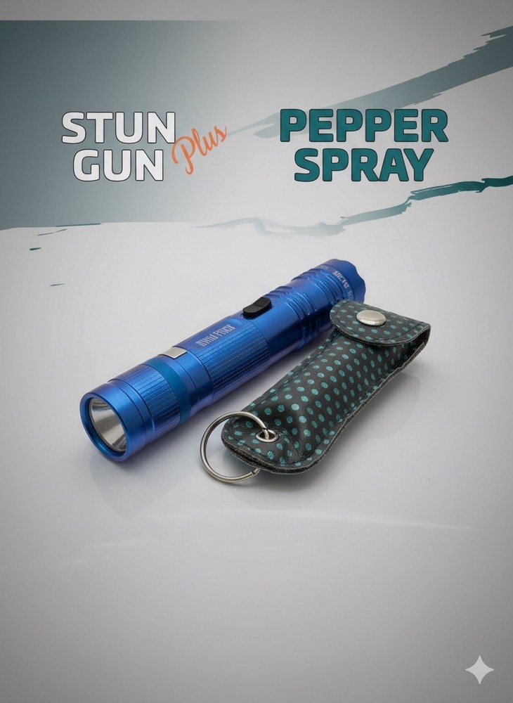 Stun Gun Plus & Pepper Spray