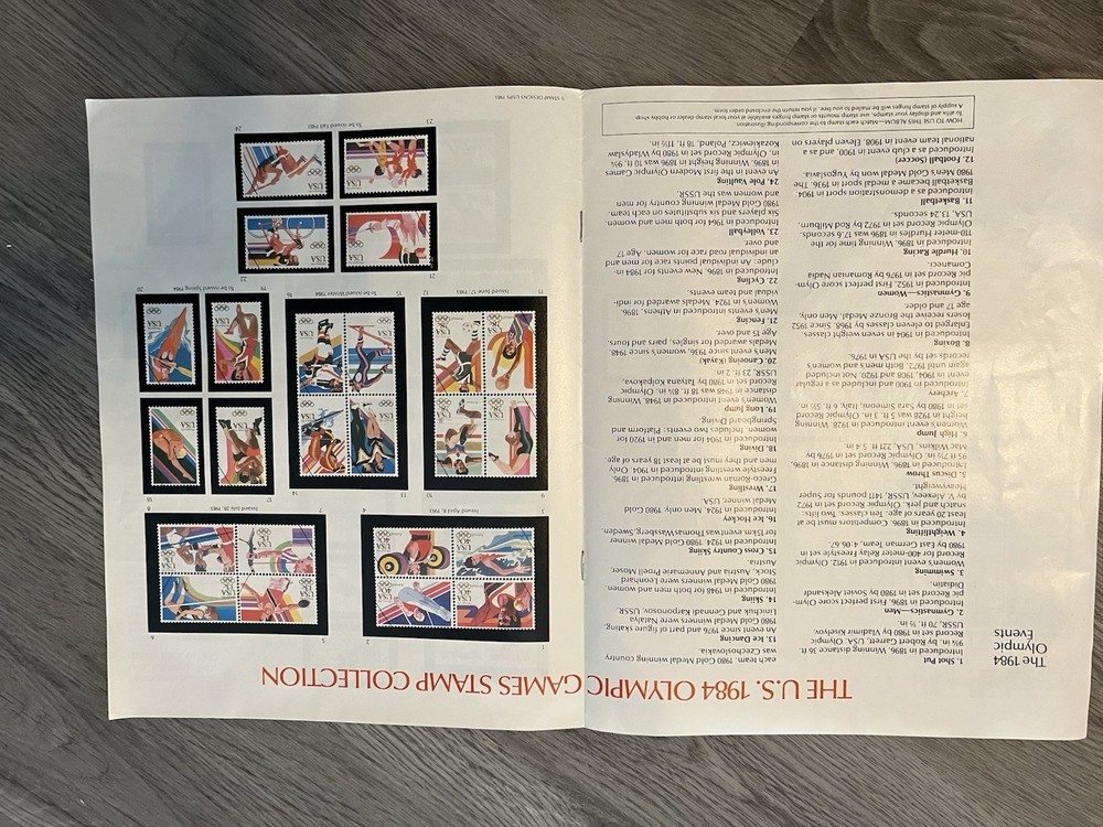 Stamp collector starter kit, America Philatelist, Stamper, Olympic Challenge lot