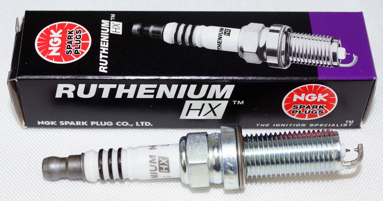 Pack of 4 NGK 92274 Ruthenium HX Spark Plugs LKAR7AHXS