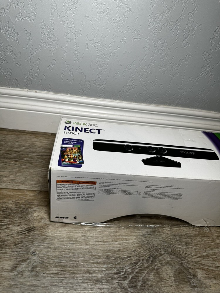 Official Microsoft Xbox 360 Kinect Motion Sensor Bar - TESTED WORKING w/o Game