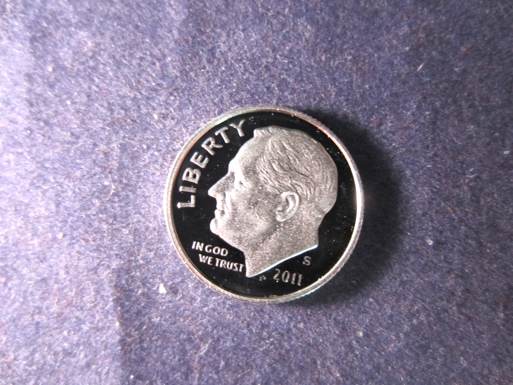 2011-S Silver Roosevelt Dimes Deep Cameo Mirror Proof - Upper Grading Ranges