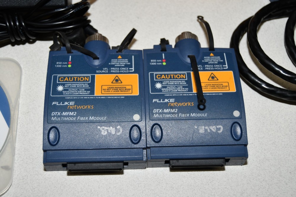 ^ Fluke Networks DTX-1800 DTX Cable Analyzer & Accessories #X6595