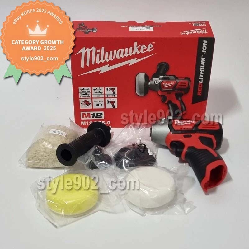 Original Milwaukee M12 BPS-0 12V Polisher Bare Tool - FedEX