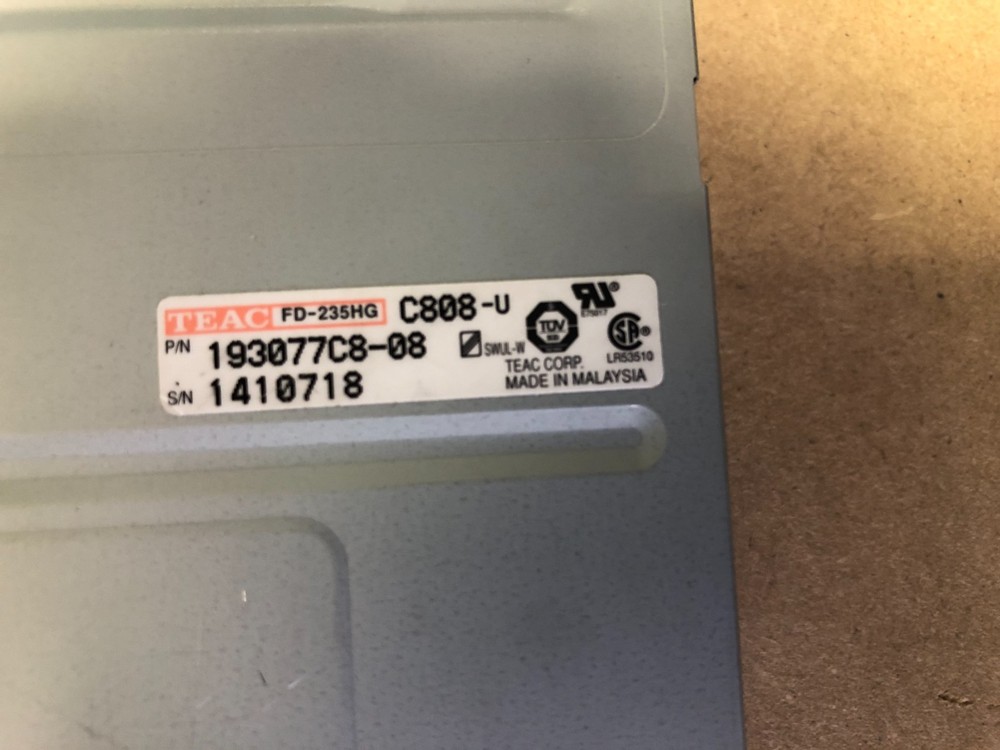 TEAC FD-235HG-C808 Floppy Disk Drive