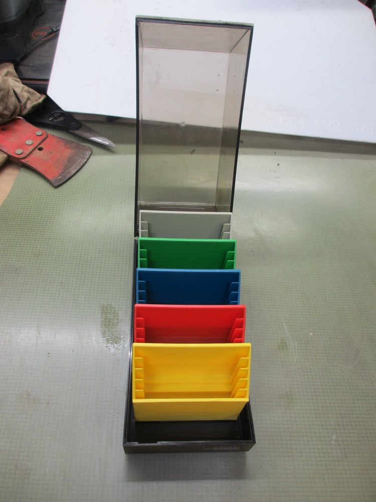 Vintage SRW Microdex 25 Floppy Disk Case for 3.5 inch Computer Disk